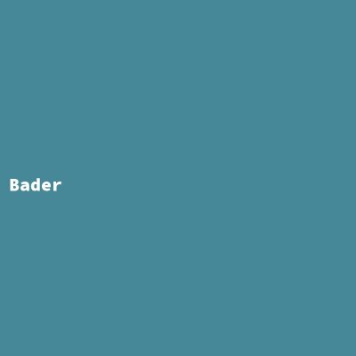 Hersteller: Bader