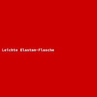 Leichte Elastan-Flasche