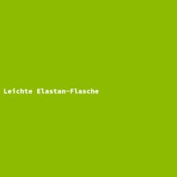 Leichte Elastan-Flasche