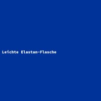 Leichte Elastan-Flasche