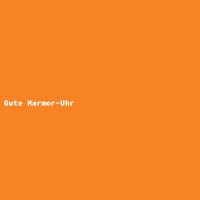 Gute Marmor-Uhr
