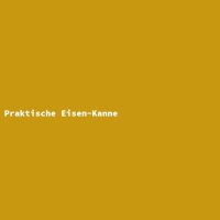 Praktische Eisen-Kanne