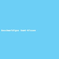 Geschmeidiges Samt-Kissen