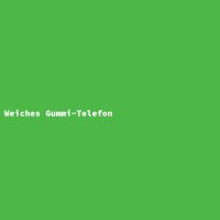 Weiches Gummi-Telefon