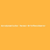 Aerodynamischer Marmor-Briefbeschwerer