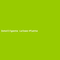 Intelligente Leinen-Platte