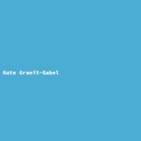 Gute Granit-Gabel
