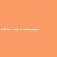 Reichhaltiger Leinen-Computer