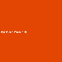 Wertiger Papier-BH